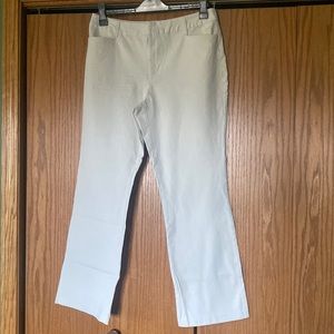 Cream-colored, dressy pants size 14